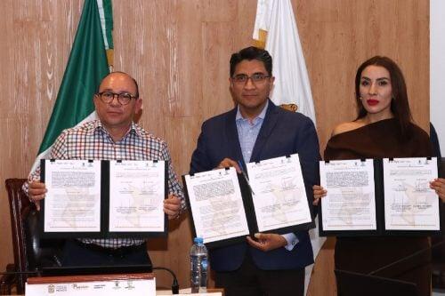Zinacantepec y Consejería Jurídica signan convenio para combatir la corrupción